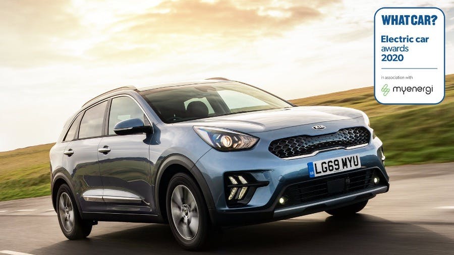 DOUBLE WIN FOR KIA AT WHAT CAR? ELECTRIC CAR AWARDS