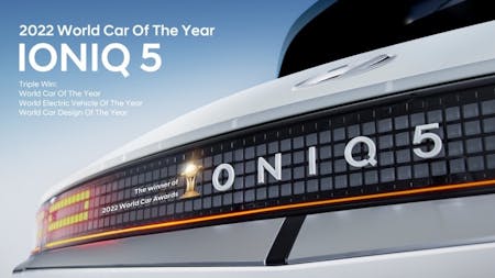 Hyundai IONIQ 5 sweeps triple win at World Car Awards