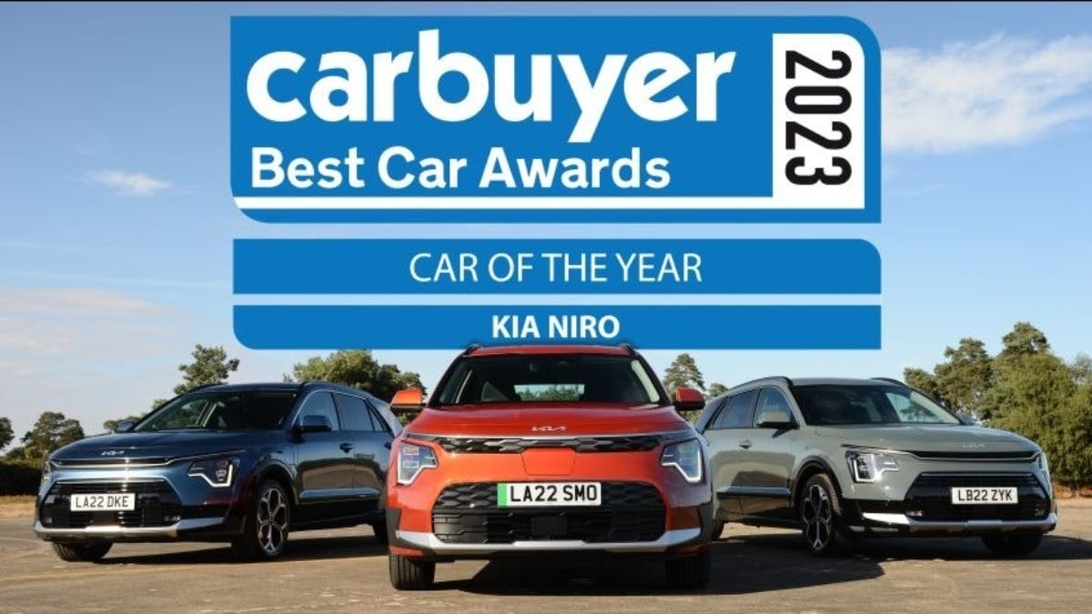 ALL-NEW NIRO SCOOPS AWARDS AT CARBUYER BEST CAR AWARDS 2023