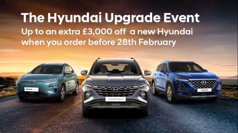 Hyundai launches upgrade offers event for cars ordered in February
