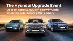 Hyundai launches upgrade offers event for cars ordered in February