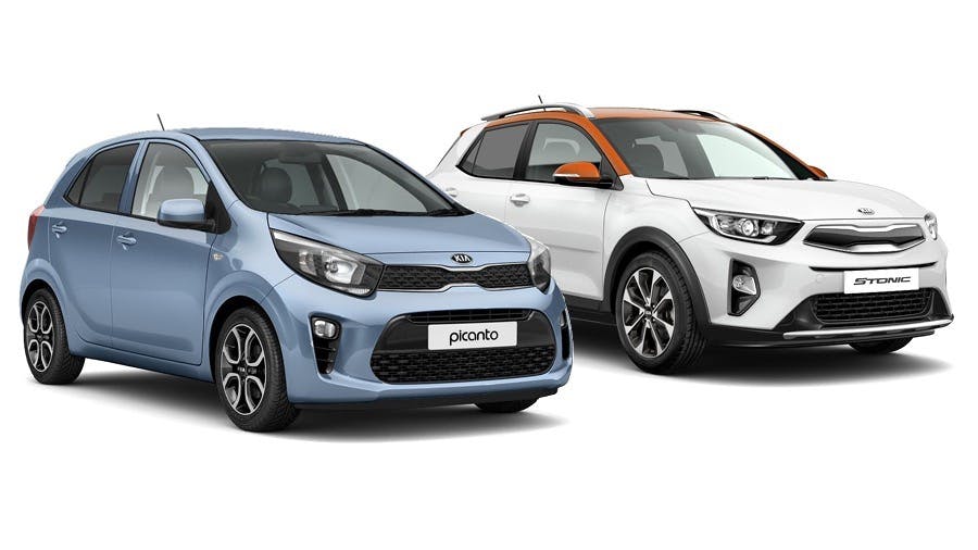 New special edition versions of the Kia Stonic and Picanto
